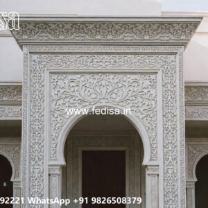 Classic Villa Design with Decorative Wooden Details No-4868