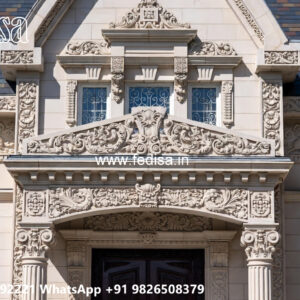 Traditional Classic Villa Design with Royal Charm No-4890