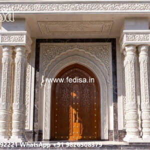 Classic Villa Design with Elegant Courtyard Inspiration No-4939