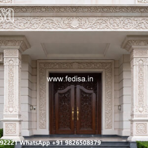 Classic Villa Design with Beautiful Marble Details No-4940