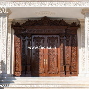 Luxury House Design with Wooden and Marble Finishes No-4971