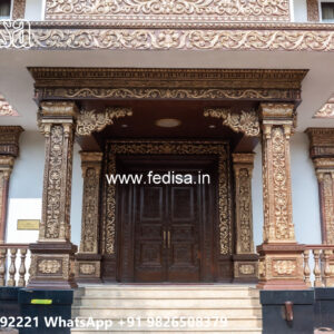Luxury House Design with Grand Front Elevation No-4988