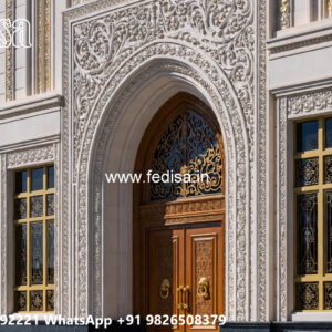 Luxury House Design with Grand Architectural Style No-5014