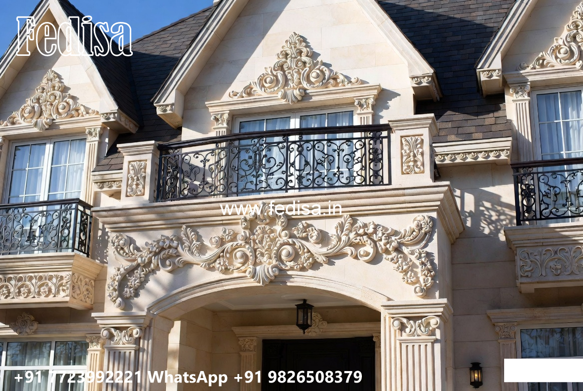 Luxury House Design with Premium Exterior Lighting No-5018