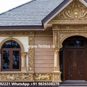 Luxury House Design with Beautiful Balcony Decor No-5031