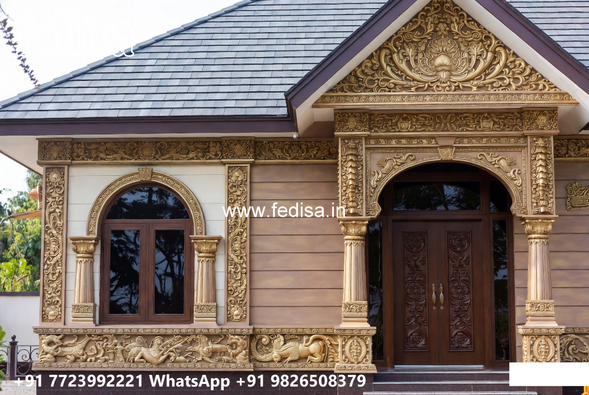 Luxury House Design with Beautiful Balcony Decor No-5031