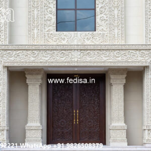 Luxury House Design with Beautiful Glass Architecture No-5095