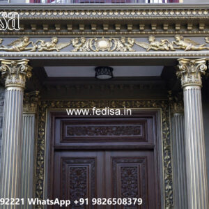 Classic House Design with Artistic Decorative Elements No-5150