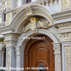 Classic House Design with Decorative Wall Textures No-5162