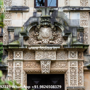 Classic House Design with Beautiful Stone Cladding No-5167