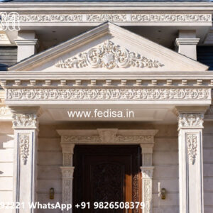 Elegant Classic House Design with Rich Architecture No-5170