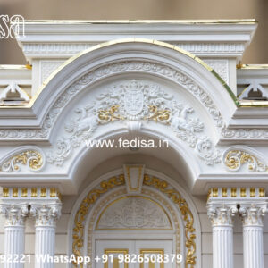 Classic House Design with Stylish Royal Interiors No-5188