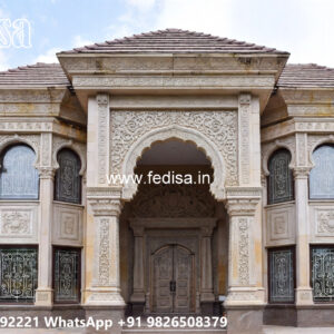 Classic House Design with Beautiful Garden Decor No-5194