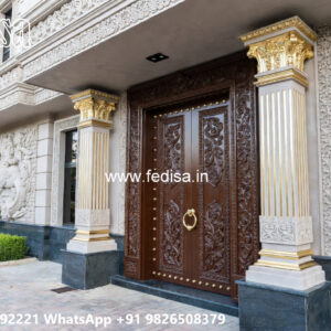 Classic House Design with Rich Marble Decor No-5206