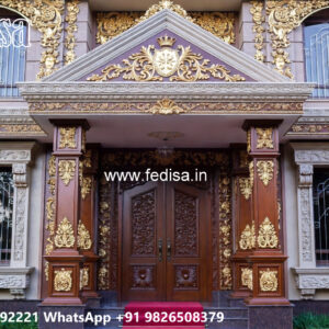 Classic House Design with Premium Garden Landscape No-5216