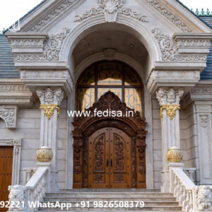 Classic House Design with Decorative Pillar Beauty No-5229