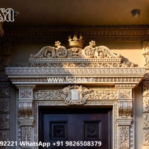 Classic House Design with Beautiful Exterior Gardens No-5239