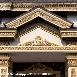 Classic House Design with Traditional Decorative Details No-5248