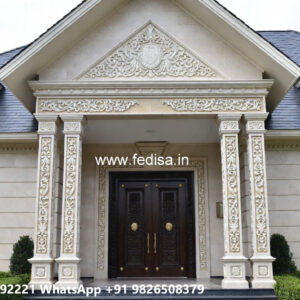 Classic Villa Design with Beautiful Terrace Spaces No-5284