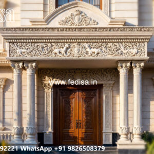 Classic Villa Design with Stylish Outdoor Lighting No-5301