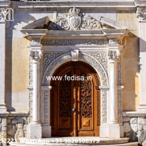 Luxury Classic Villa Design with Rich Marble Decor No-5313
