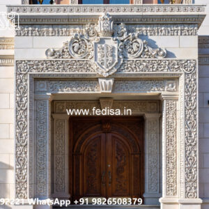 Classic Villa Design with Grand Staircase Inspiration No-5338