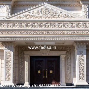 Traditional Classic Villa Design with Royal Charm No-5340