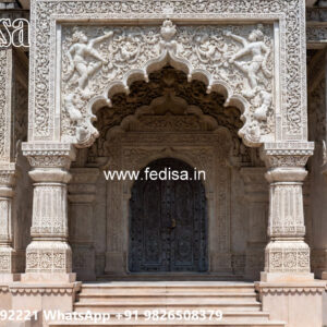 Classic Villa Design with Stylish Entryway Decor No-5347