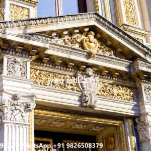 Classic Villa Design with Beautiful Villa Landscaping No-5350