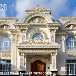 Classic Villa Design with Artistic Wall Decor Ideas No-5362