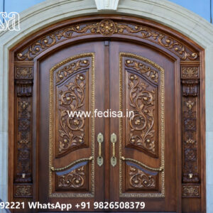 Classic Villa Design with Elegant Entrance Gate Ideas No-5379