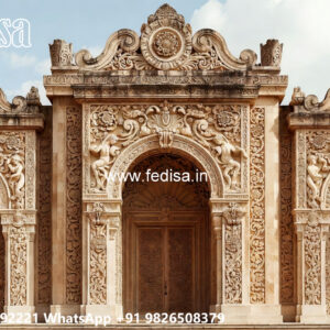 Classic Villa Design with Decorative Exterior Features No-5387