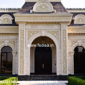 Classic Villa Design with Beautiful Marble Details No-5390