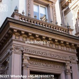 Classic Villa Design with Stylish Front Garden No-5393