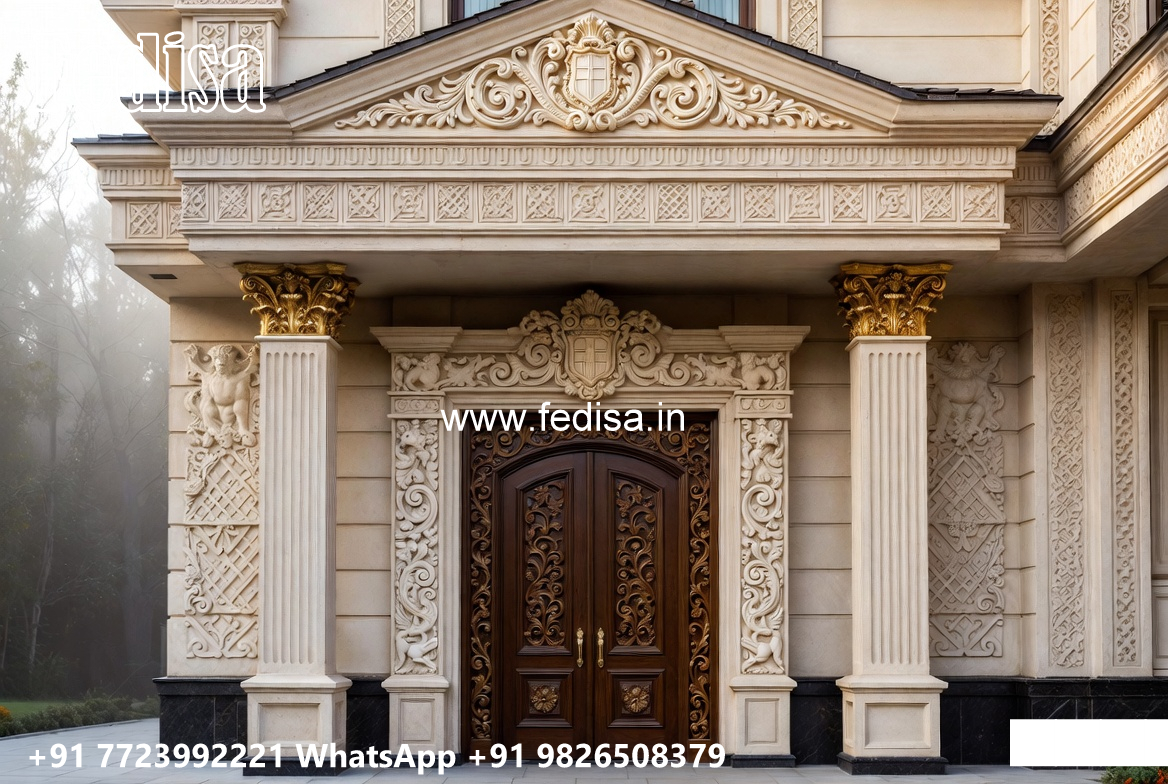 Luxury House Design with Classic and Modern Blend No-5426
