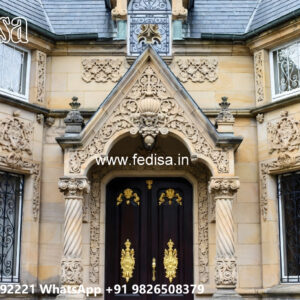 Luxury House Design with Grand Front Elevation No-5438