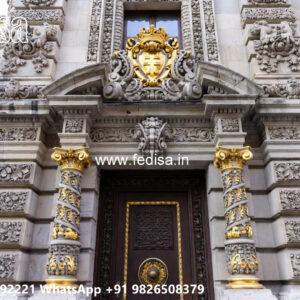Classic House Design with Grand Staircase Styling No-5645