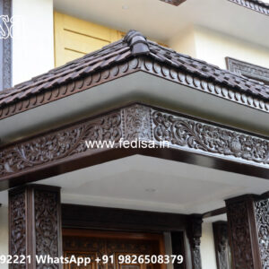 Classic House Design with Rich Marble Decor No-5656