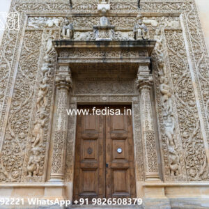 Classic House Design with Elegant Marble Staircase No-5674