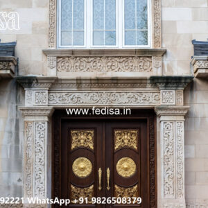 Classic House Design with Beautiful Exterior Gardens No-5689
