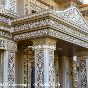 Elegant Classic Villa Design with Marble Finishes No-5715