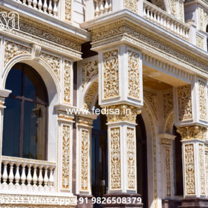 Classic Villa Design with Beautiful Roof Architecture No-5729