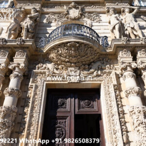 Classic Villa Design with Stylish Marble Flooring No-5732
