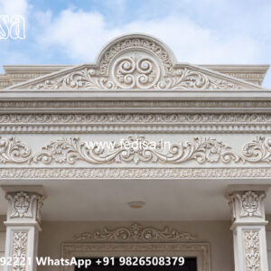 Luxury Classic Villa Design with Elegant Hall Ideas No-5735