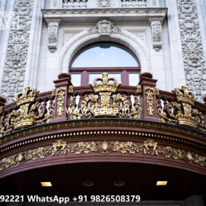 Classic Villa Design with Stylish Outdoor Lighting No-5751