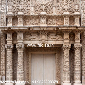 Classic Villa Design with Beautiful Balcony Railings No-5773