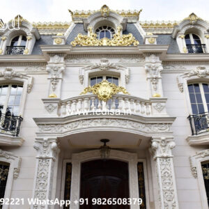 Classic Villa Design with Elegant Hallway Concepts No-5775