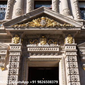 Classic Villa Design with Stylish Royal Interiors No-5777