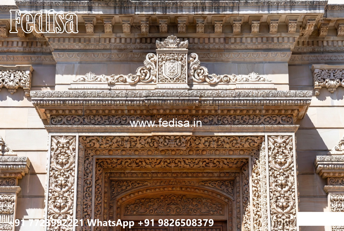 Traditional Classic Villa Design with Royal Charm No-5790