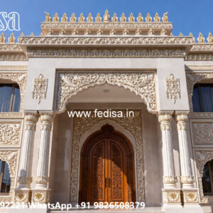 Classic Villa Design with Beautiful Villa Landscaping No-5800